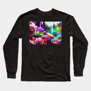 Color Globs | Hidden Lake Long Sleeve T-Shirt